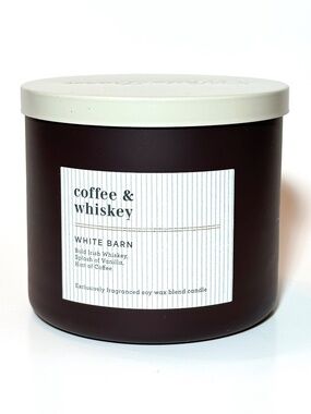 COFFEE WHISKEY 3 Wick Candle